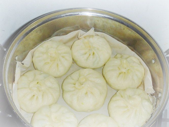 韭菜鸡蛋大包步骤11