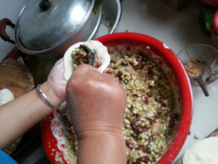 西葫芦肉大包子步骤9
