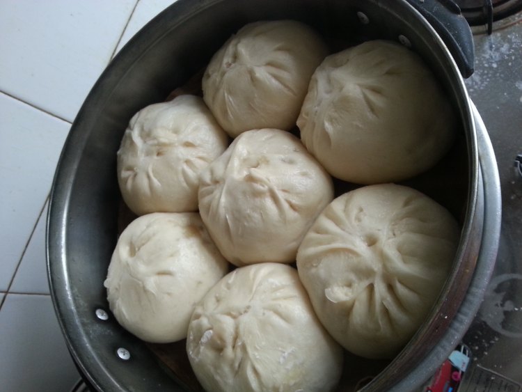 西葫芦肉大包子步骤11