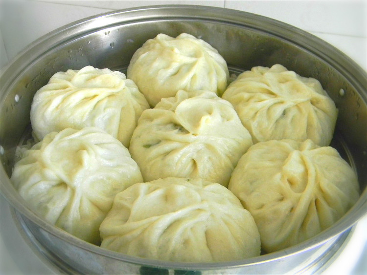 茴香鸡蛋发面包子步骤12