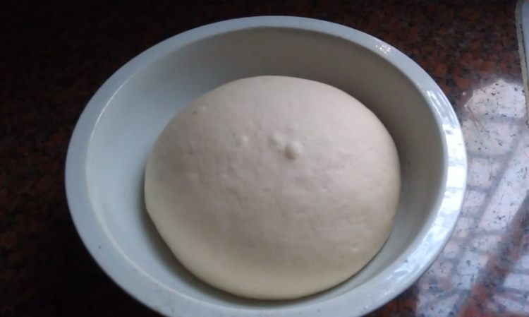 卤肉豇豆干包子步骤9