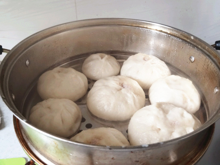 白菜肉包步骤17