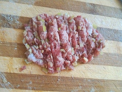 豆角肉包子步骤3