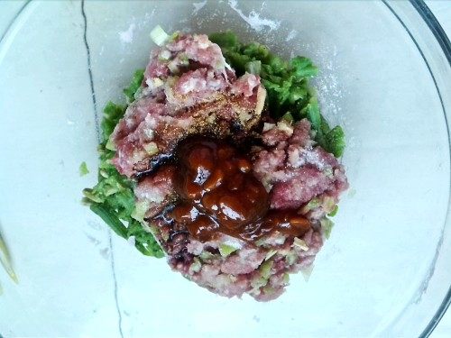 豆角肉包子步骤4