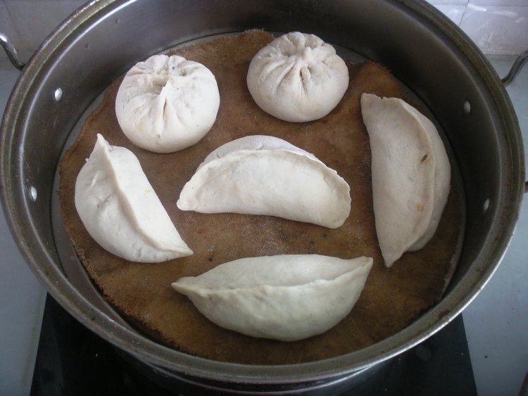 酸菜粉条猪肉包子步骤20