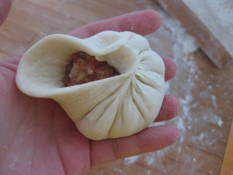 包菜鲜肉包步骤13