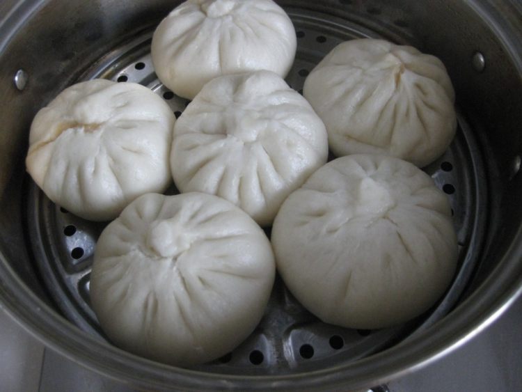 包菜鲜肉包步骤15