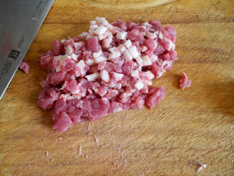 长豆角猪肉包步骤4