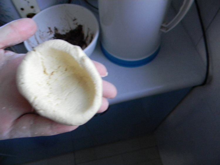 糯米粉粘豆包步骤4