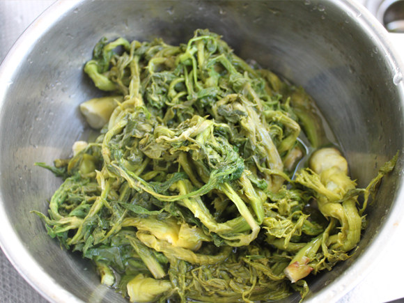 山野菜猪肉包步骤1