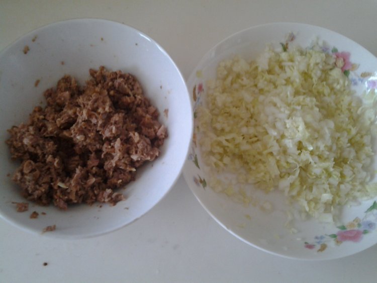 牛肉煎包步骤2