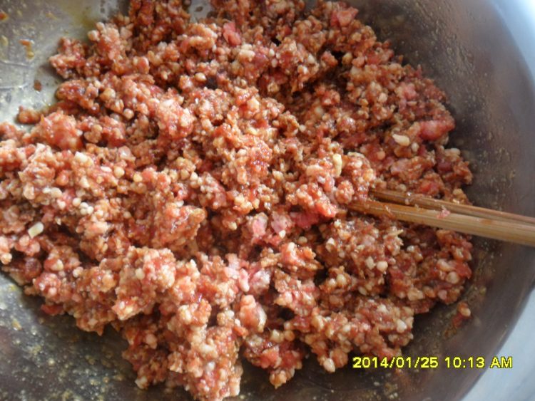 牛肉萝卜馅大包子步骤4