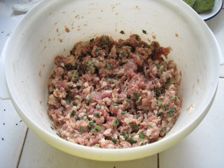 白菜粉丝肉包步骤8