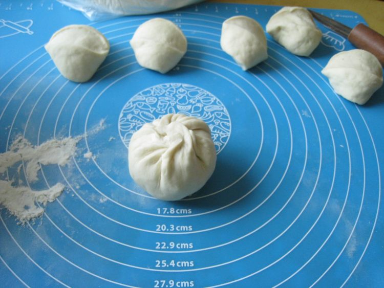 白菜粉丝肉包步骤12