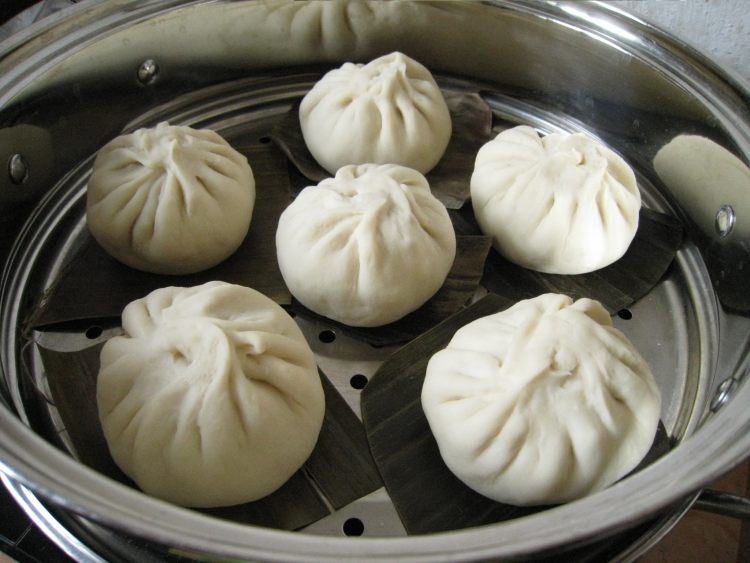 白菜粉丝肉包步骤13