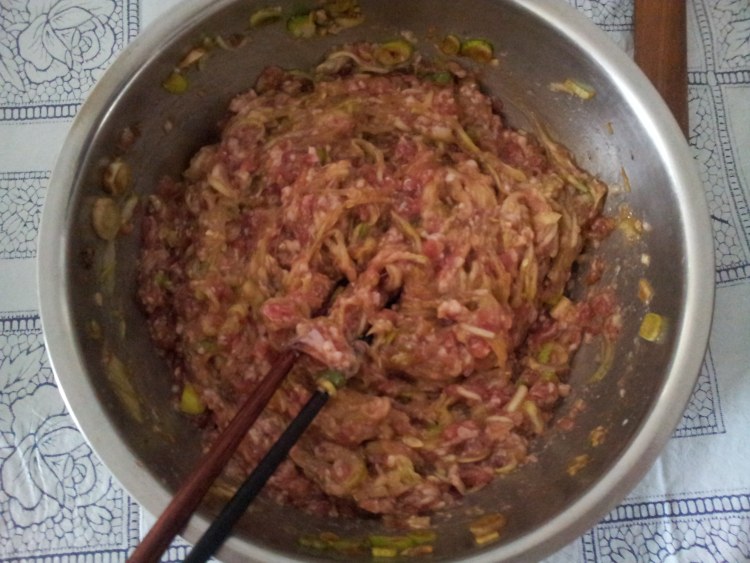 西葫猪肉包步骤5