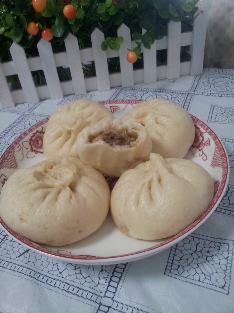 西葫猪肉包步骤12