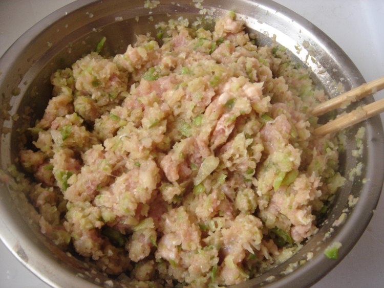 蒸肉包步骤2