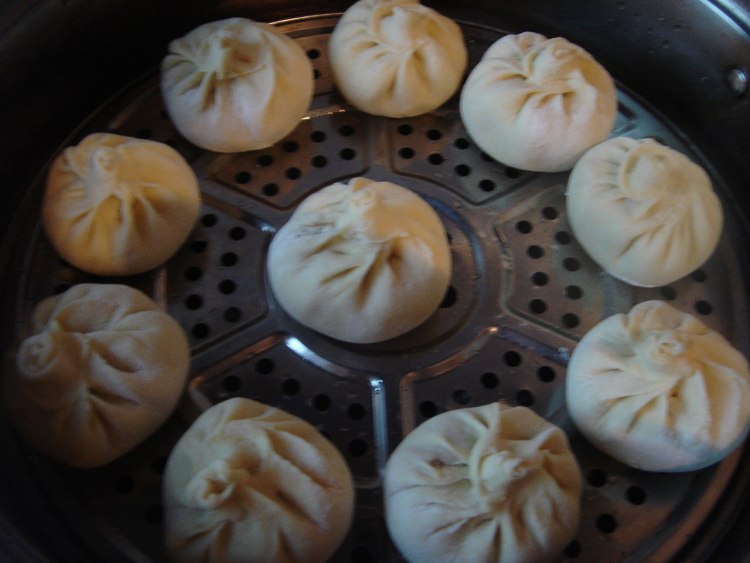 蒸肉包步骤8