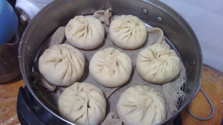 羊肉馅包子步骤7