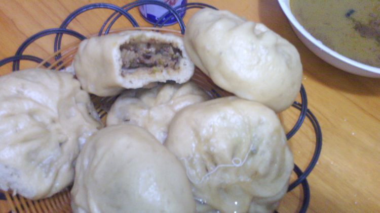 羊肉馅包子步骤8