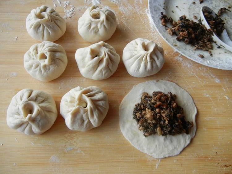 梅干菜肉包子步骤9