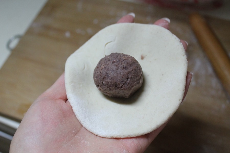 荞麦豆沙包步骤8