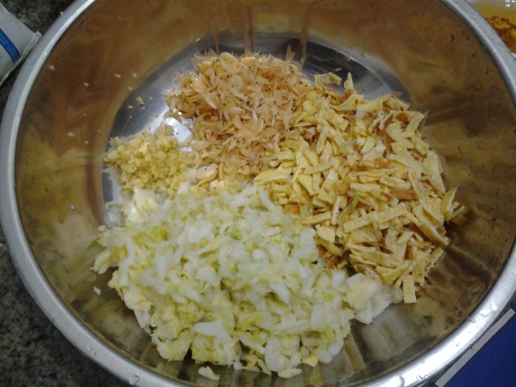 豆渣白菜包子步骤9