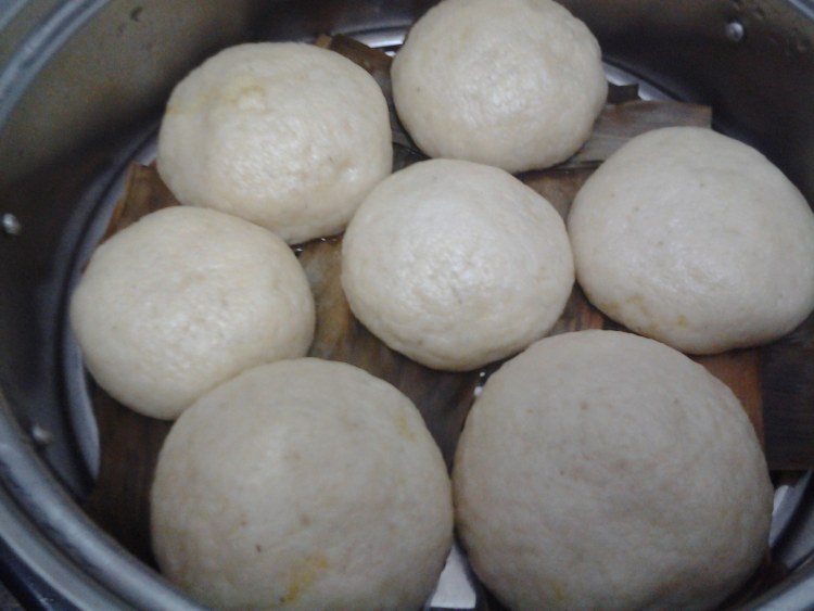 豆渣白菜包子步骤14