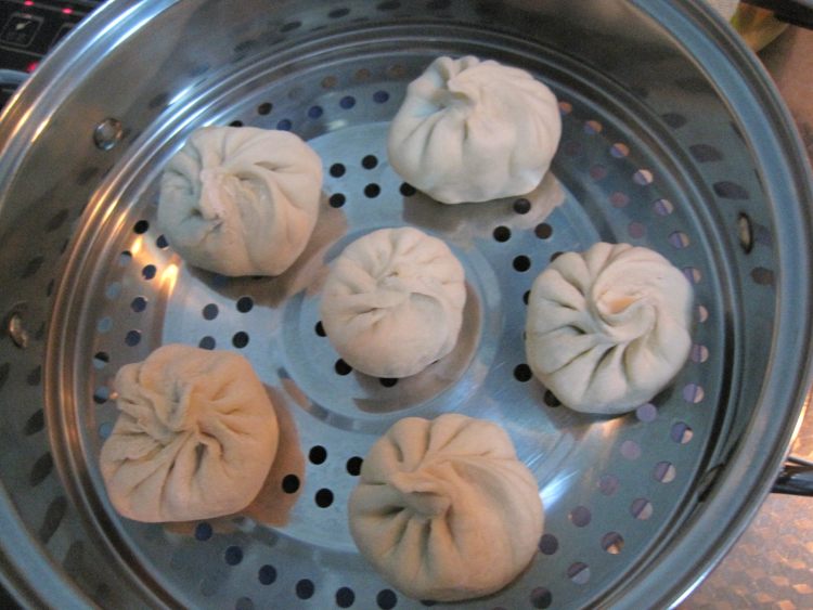 茄子馅包子步骤10