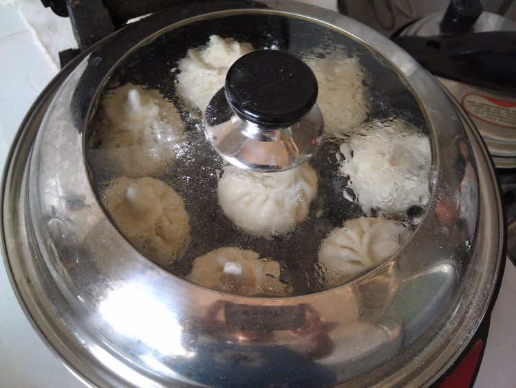 大白菜猪肉煎包步骤11