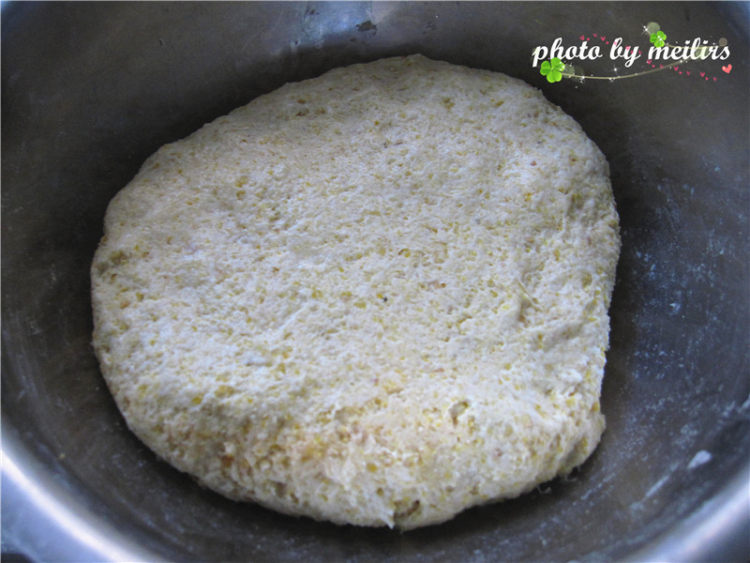 桂花白豆沙粗粮包步骤4