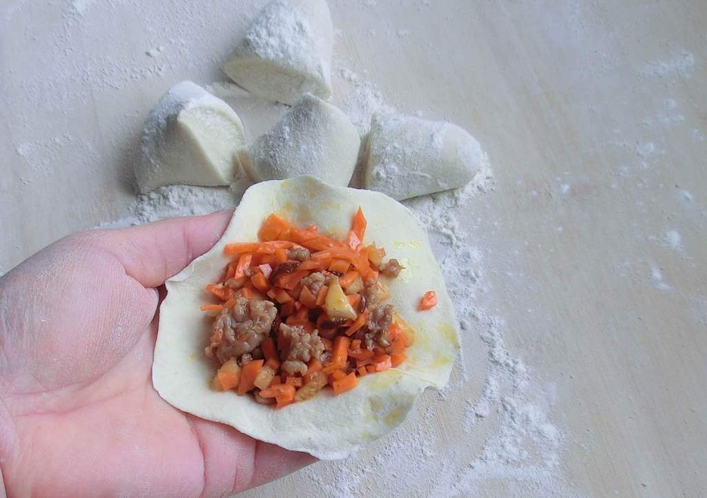 豆渣生煎包步骤6