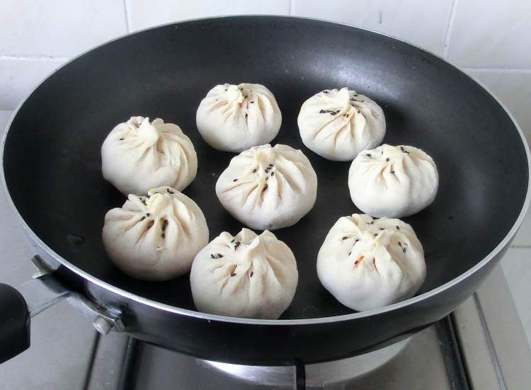 豆渣生煎包步骤8