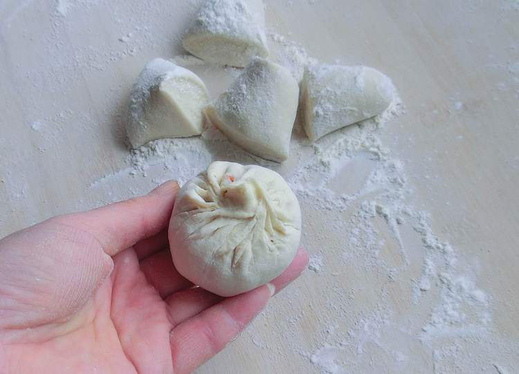 豆渣生煎包步骤7