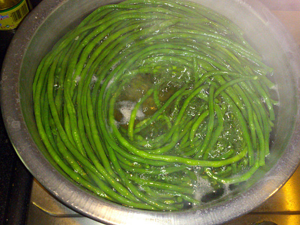 豇豆猴头菇素包步骤5