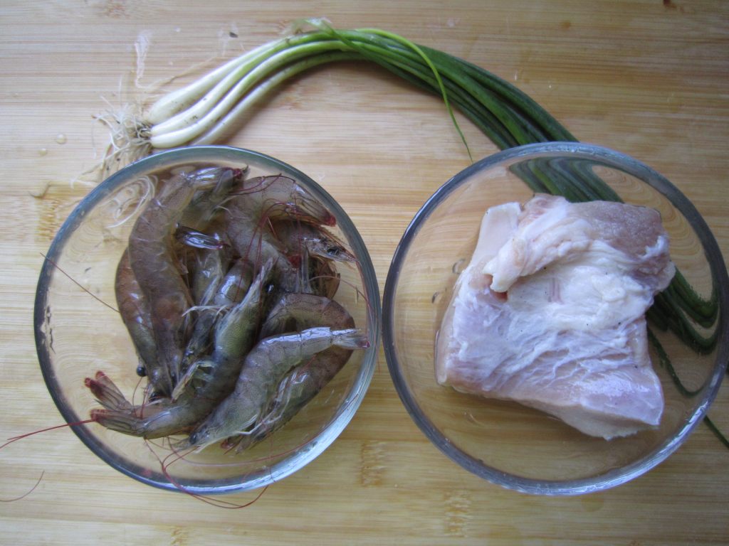 鲜虾肉包步骤1