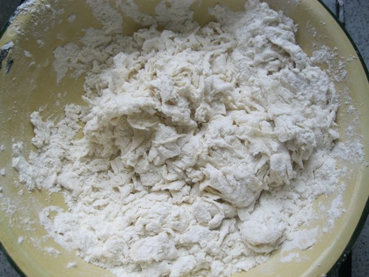 马齿菜花样煎包步骤2