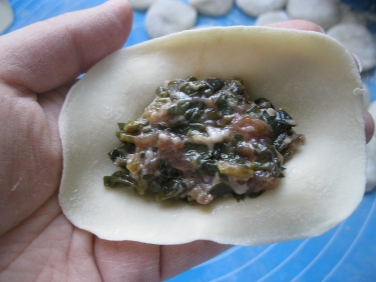 马齿菜花样煎包步骤8