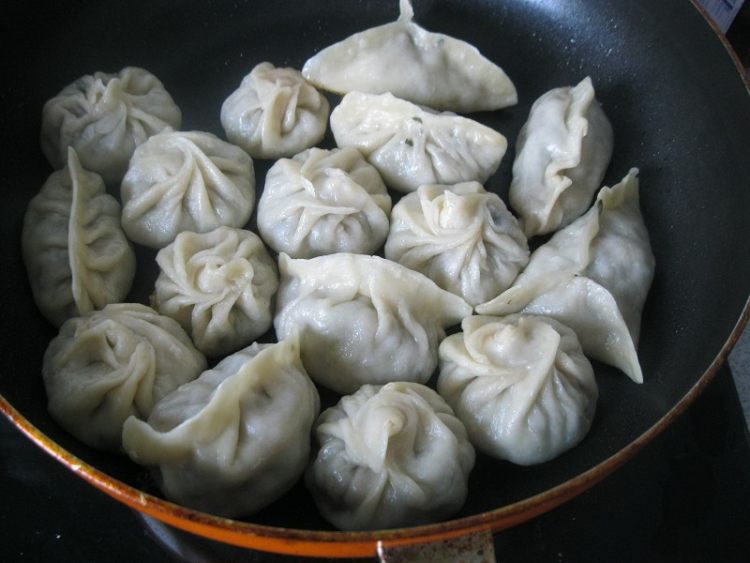 马齿菜花样煎包步骤12