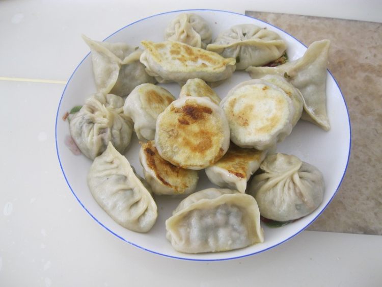 马齿菜花样煎包步骤13