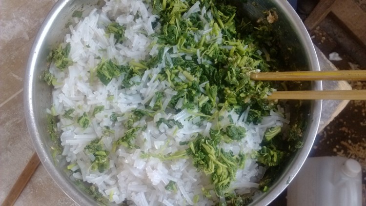 野苋菜肉包子步骤8
