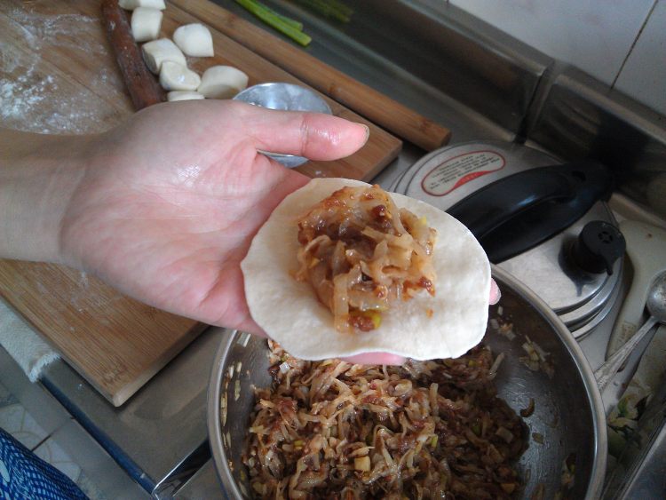 白萝卜肉包步骤21
