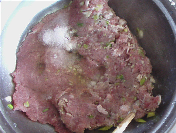 油麦菜肉馅包步骤4