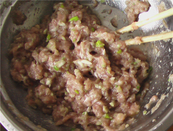 油麦菜肉馅包步骤5