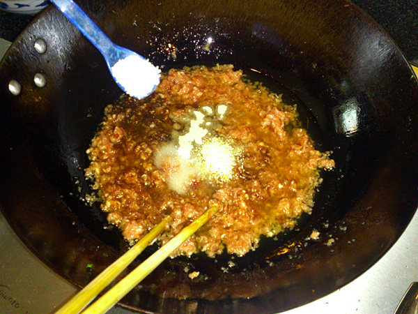 猪肉油麦菜包子步骤12