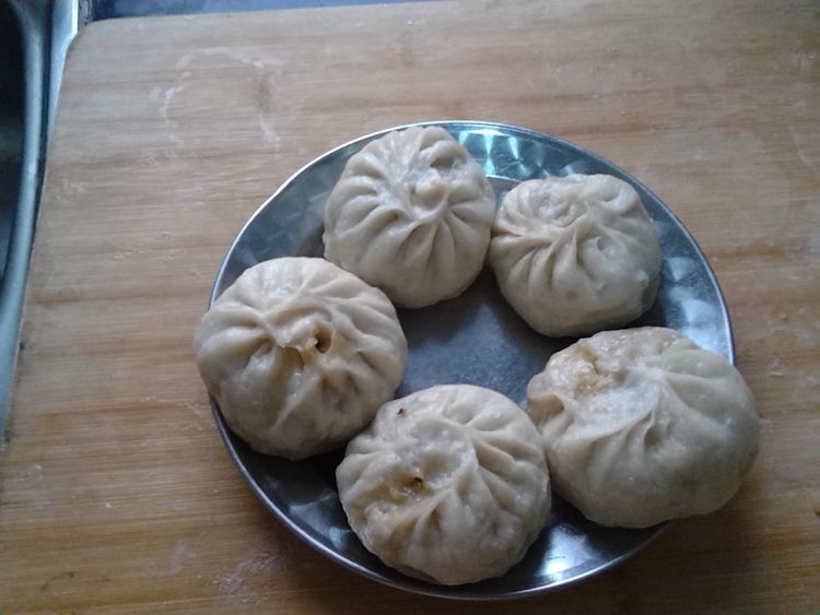 香菇鸡蛋素馅包子步骤13