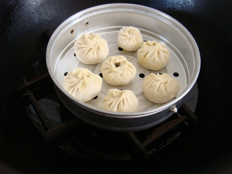 菜干包子步骤11