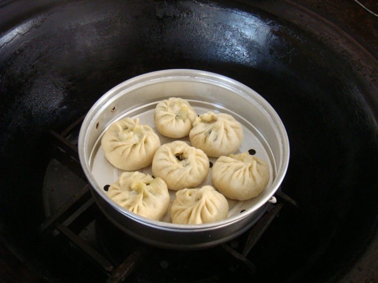 菜干包子步骤12
