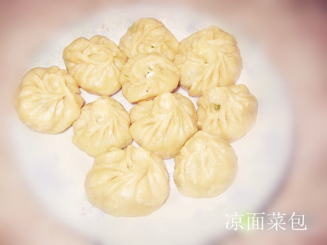 凉面菜包步骤9